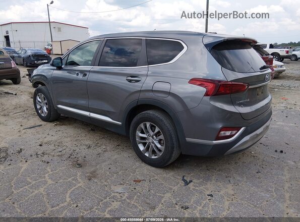 5NMS23ADXKH042622 2019 HYUNDAI SANTA FE Gray Rear left