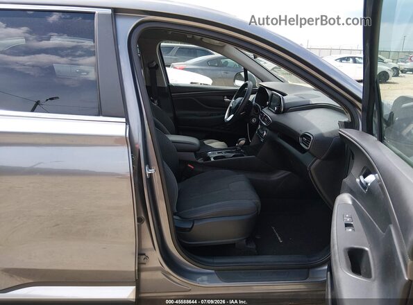 5NMS23ADXKH042622 2019 HYUNDAI SANTA FE Gray Front interior view