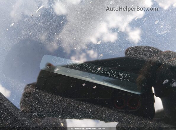 5NMS23ADXKH042622 2019 HYUNDAI SANTA FE Gray 