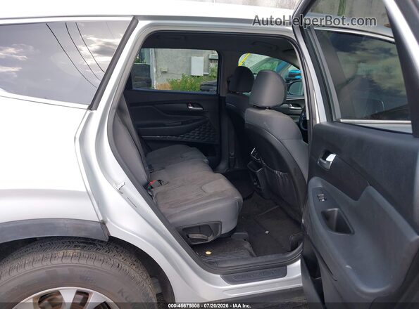 5NMS23ADXKH046749 2019 HYUNDAI SANTA FE Silver VIN კოდის სტიკერის ხედი