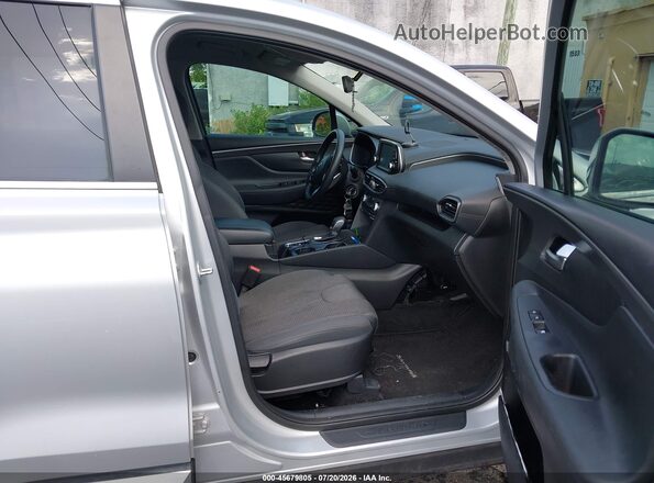 5NMS23ADXKH046749 2019 HYUNDAI SANTA FE Silver წინა სალონის ხედი