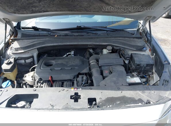 5NMS23ADXKH046749 2019 HYUNDAI SANTA FE Silver უკანა ხედი