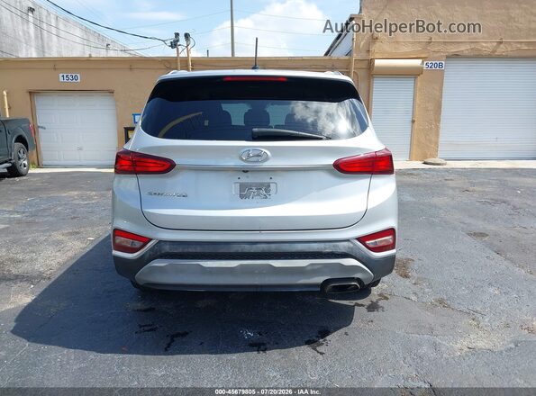 5NMS23ADXKH046749 2019 HYUNDAI SANTA FE Silver 