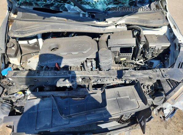 5NMS23ADXKH060411 2019 HYUNDAI SANTA Silver Շարժիչի բաժամունքի տեսք