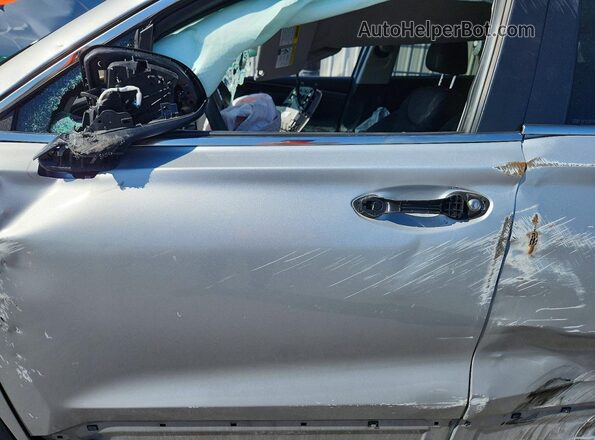 5NMS23ADXKH060411 2019 HYUNDAI SANTA Silver Սալոնի դիմացի տեսք