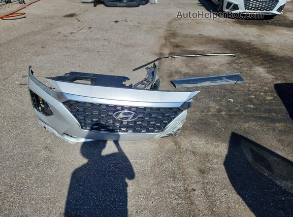 5NMS23ADXKH060411 2019 HYUNDAI SANTA Silver VIN կոդի պիտակի տեսք