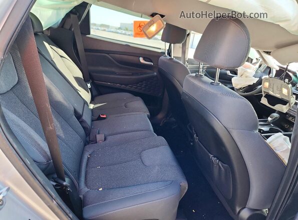 5NMS23ADXKH060411 2019 HYUNDAI SANTA Silver Սալոնի հետևի տեսք
