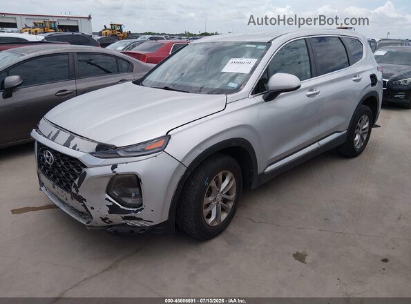 5NMS23ADXKH073157 2019 HYUNDAI SANTA FE Black Przód lewy
