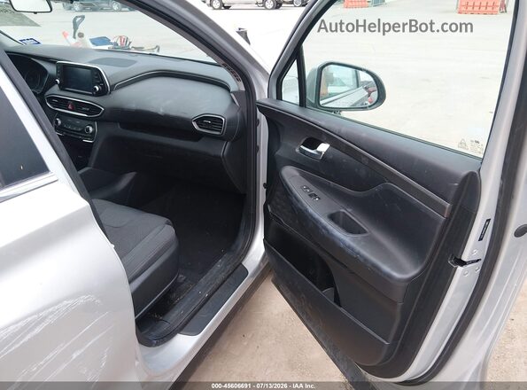 5NMS23ADXKH073157 2019 HYUNDAI SANTA FE Black Widok wnętrza z przodu