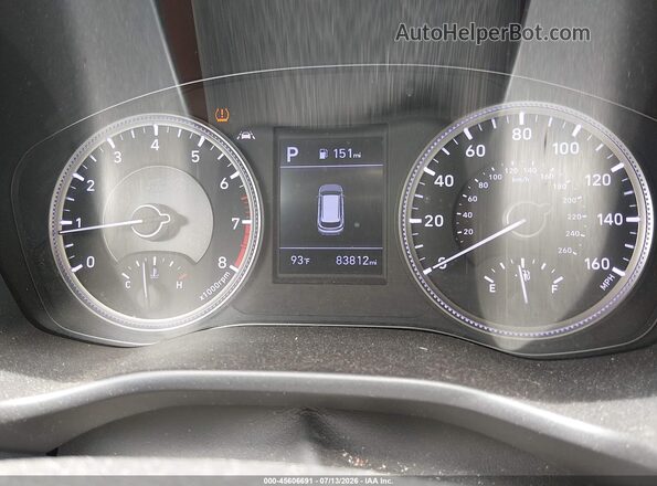 5NMS23ADXKH073157 2019 HYUNDAI SANTA FE Black Widok tylnych siedzeń