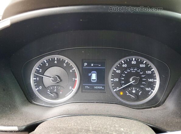 5NMS23ADXKH081307 2019 HYUNDAI SANTA Silver Սարքավորումների վահանակի տեսք