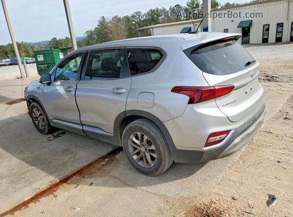 5NMS23ADXKH081307 2019 HYUNDAI SANTA Silver Հետևի ձախ