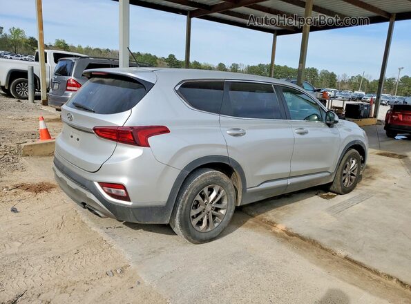 5NMS23ADXKH081307 2019 HYUNDAI SANTA Silver Հետևի աջ