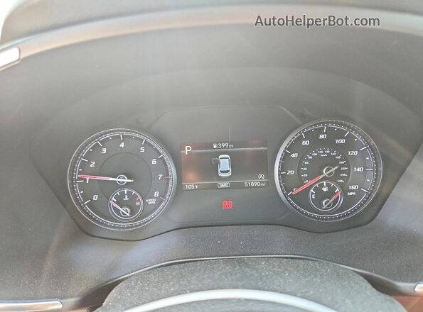 5NMS24AJ0MH342023 2021 HYUNDAI SANTA Gray Սարքավորումների վահանակի տեսք