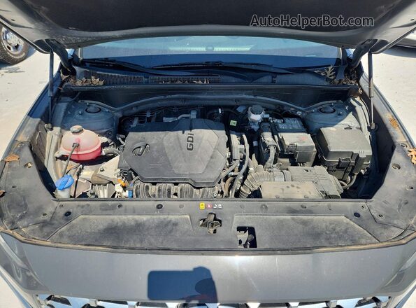 5NMS24AJ0MH342023 2021 HYUNDAI SANTA Gray Շարժիչի բաժամունքի տեսք