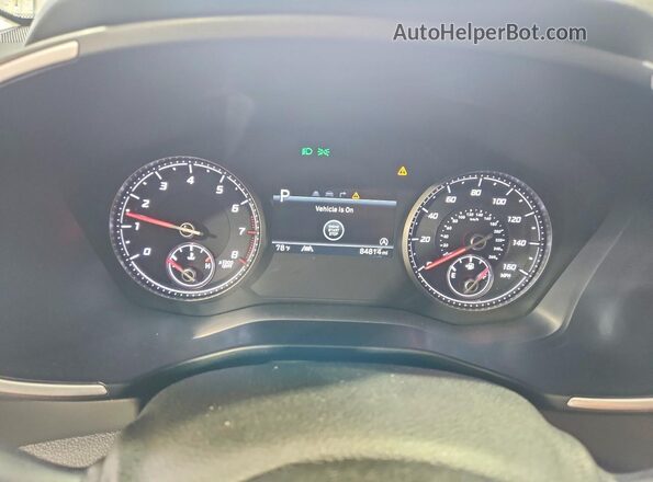 5NMS24AJ0PH527127 2023 HYUNDAI SANTA Серый Вид щитка приборов
