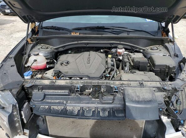 5NMS24AJ0PH652998 2023 HYUNDAI SANTA Gray Engine compartment view