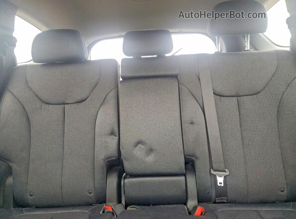 5NMS24AJ1PH538928 2023 HYUNDAI SANTA Black Vista de los asientos traseros