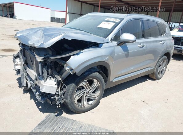 5NMS24AJ3MH307394 2021 HYUNDAI SANTA FE Серебряный Передняя левая четверть