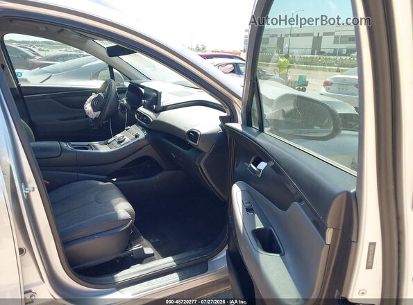 5NMS24AJ3MH307394 2021 HYUNDAI SANTA FE Серебряный Вид салона спереди