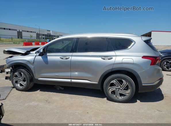 5NMS24AJ3MH307394 2021 HYUNDAI SANTA FE Серебряный Панорамный вид салона 360°
