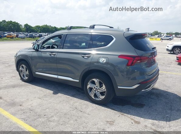 5NMS24AJ3NH459645 2022 HYUNDAI SANTA FE Gray Trasero izquierdo