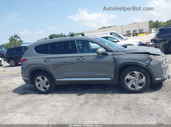 5NMS24AJ3NH459645 2022 HYUNDAI SANTA FE Gray Vista interior trasera