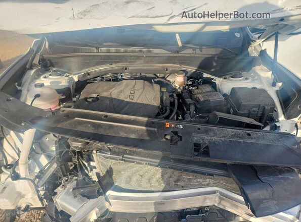 5NMS24AJ3NH467325 2022 HYUNDAI SANTA Белый Вид подкапотного пространства