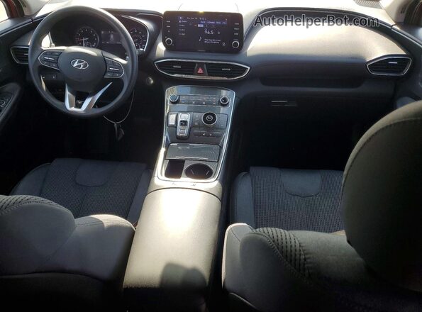 5NMS24AJ4MH331025 2021 HYUNDAI SANTA Red Vista del salpicadero