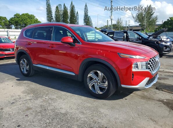5NMS24AJ4MH331025 2021 HYUNDAI SANTA Red Delantero derecho