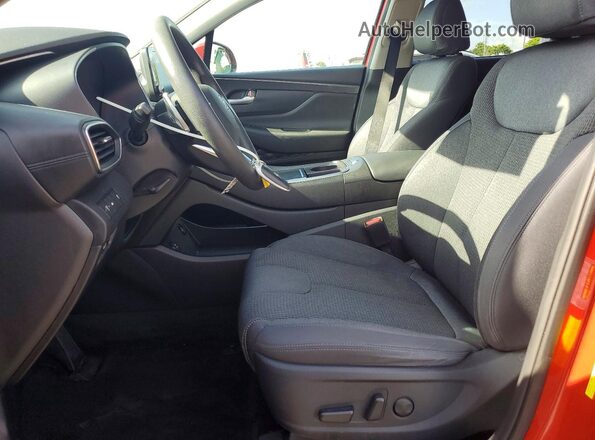5NMS24AJ4MH331025 2021 HYUNDAI SANTA Red Vista interior delantera
