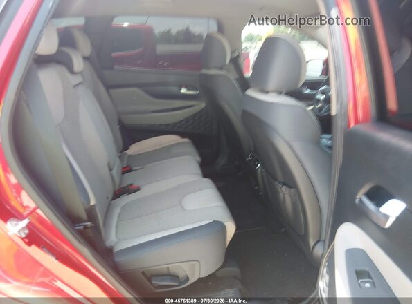5NMS24AJ4NH433944 2022 HYUNDAI SANTA FE Red Вид наклейки з VIN-кодом