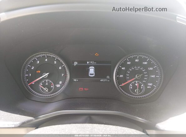 5NMS24AJ4NH433944 2022 HYUNDAI SANTA FE Red Вид задніх сидінь