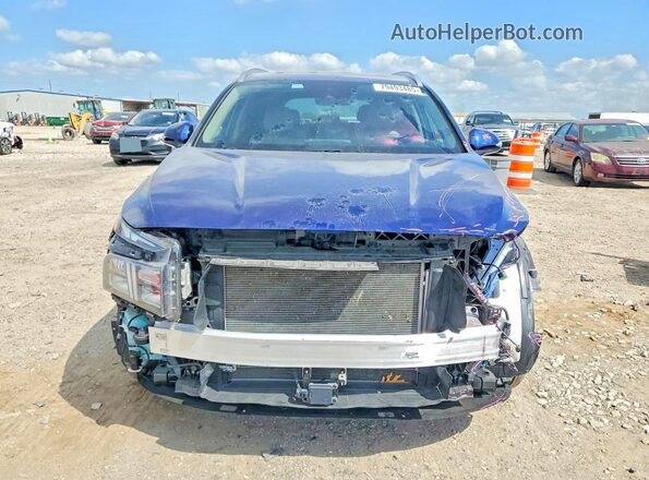 5NMS24AJ4PH596399 2023 HYUNDAI SANTA Blue წინა ხედი