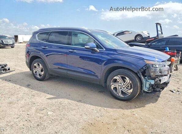 5NMS24AJ4PH596399 2023 HYUNDAI SANTA Blue წინა მარჯვენა