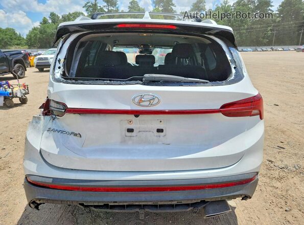 5NMS24AJ5NH424749 2022 HYUNDAI SANTA White Հետևի տեսք