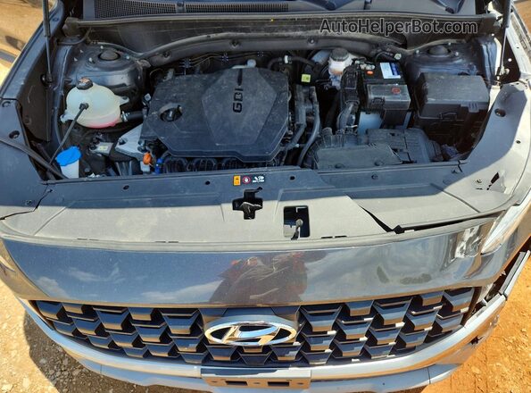 5NMS24AJ5PH539404 2023 HYUNDAI SANTA Gray უკანა სალონის ხედი