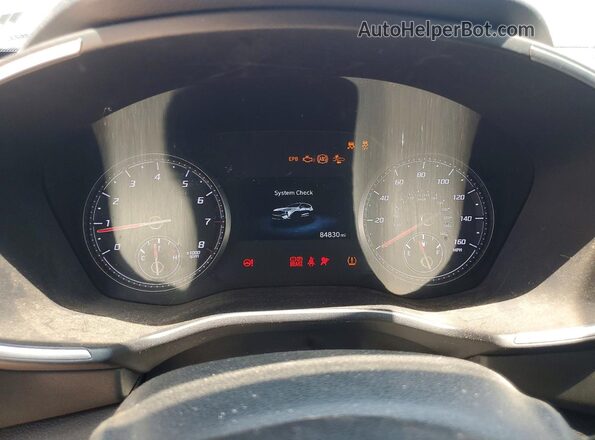 5NMS24AJ6NH396959 2022 HYUNDAI SANTA Blue Вид щитка приладів