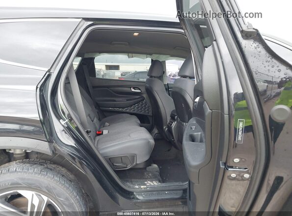 5NMS24AJ7MH326692 2021 HYUNDAI SANTA FE Black Widok naklejki z numerem VIN