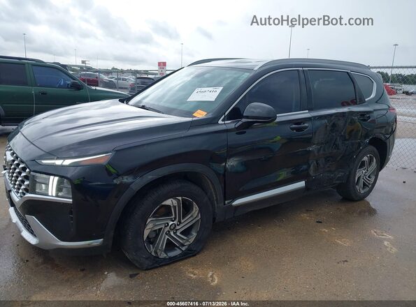 5NMS24AJ7MH326692 2021 HYUNDAI SANTA FE Black Widok z przodu