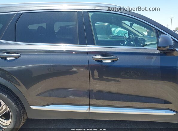 5NMS24AJ7NH405961 2022 HYUNDAI SANTA FE Серый Вид задней части салона