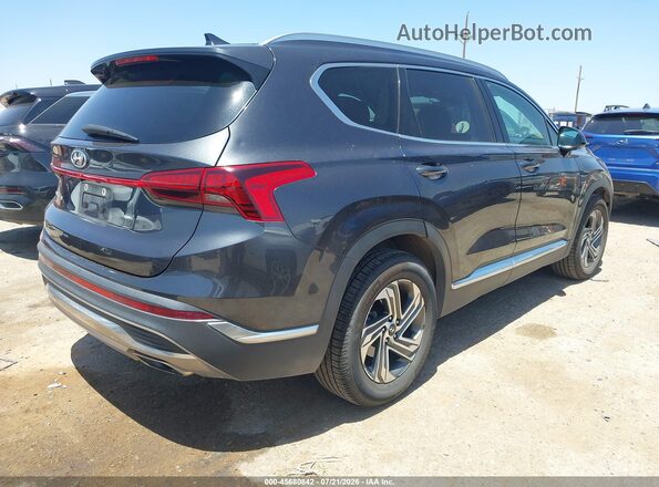 5NMS24AJ7NH405961 2022 HYUNDAI SANTA FE Серый Задняя правая четверть