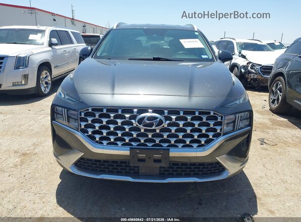 5NMS24AJ7NH405961 2022 HYUNDAI SANTA FE Серый Вид щитка приборов