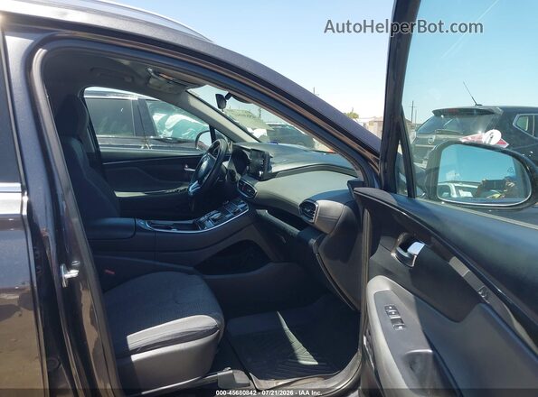 5NMS24AJ7NH405961 2022 HYUNDAI SANTA FE Серый Вид салона спереди