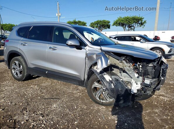 5NMS24AJ7PH648284 2023 HYUNDAI SANTA Серебряный Передняя правая четверть
