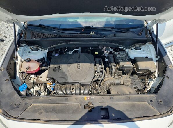 5NMS24AJ8NH436684 2022 HYUNDAI SANTA White Շարժիչի բաժամունքի տեսք