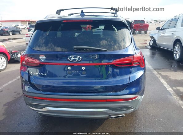 5NMS24AJ8NH454666 2022 HYUNDAI SANTA FE Blue 