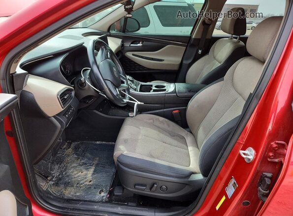 5NMS24AJ8PH487458 2023 HYUNDAI SANTA Red Սալոնի դիմացի տեսք