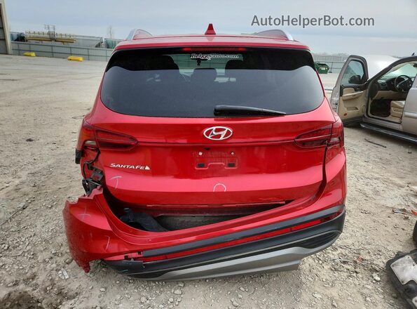 5NMS24AJ8PH487458 2023 HYUNDAI SANTA Red Հետևի տեսք