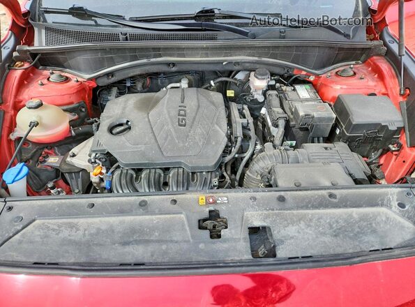 5NMS24AJ8PH487458 2023 HYUNDAI SANTA Red Շարժիչի բաժամունքի տեսք